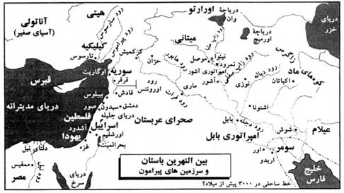 روابط ساكنان ايران و بين النهرين قبل از حمله كوروش